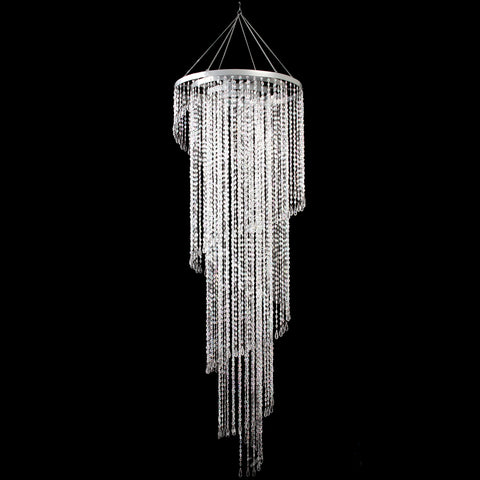 Large Spiral Chandelier
