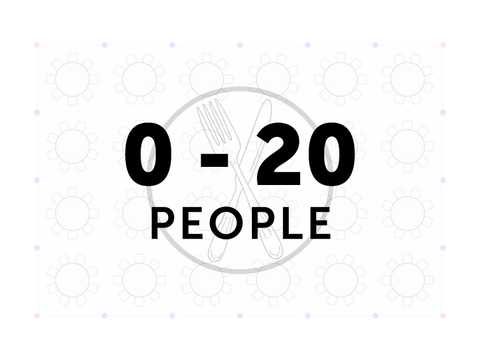 Dining Tents for 0 to 20 People