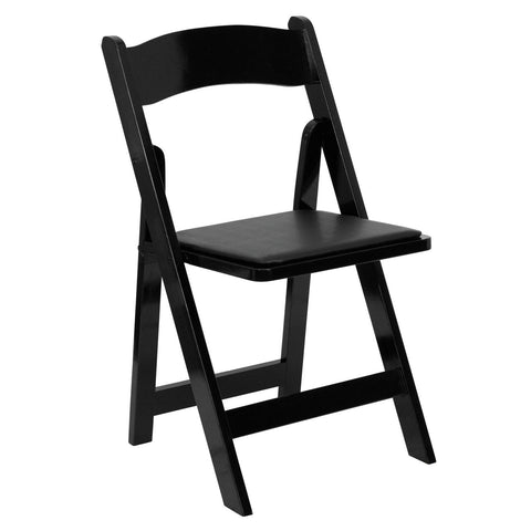 Black Comfort Folding Chair
