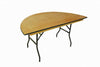 Half Round Table