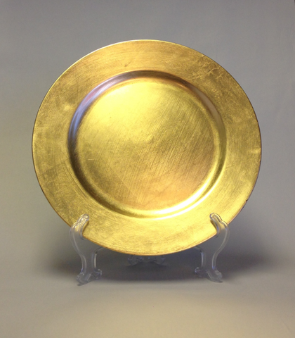 Charger- Gold 13"